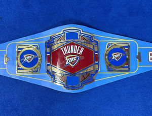 Ceinture de championnat de lutte poids lourd de qualité supérieure personnalisée 6mm d'épaisseur en cuir véritable souple avant Logo Position Arts martiaux porter - Product Image 2