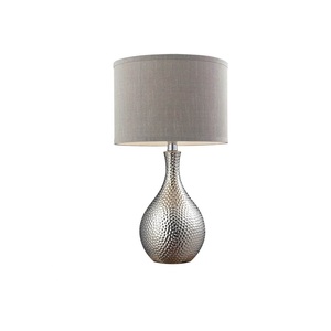 hot sale decorative antique Table <b>Lamp</b> with metal base cotton shade for home decor living room bedroom decor - Product Image 3