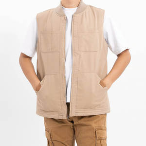 Chaleco de Lona para Hombre, Servicio OEM, Personalizado, Transpirable, Nuevo Diseño, Moderno, Alta Calidad, Mejor Precio, Gran Venta - Product Image 3