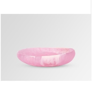 Nuevo y Elegante Tazón de Resina Desechable Hecho a Mano para Servir Ensaladas, Ecológico y Apto para Lavavajillas, para Uso Doméstico y en Restaurantes - Product Image 3