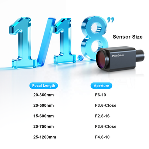 1/1.8 "dài khoảng cách 20-360mm 25-1200mm quang phổ 400-1700nm swir Zoom ống kính - Product Image 1