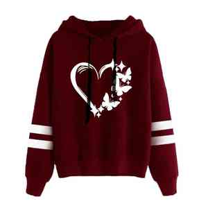 Sudaderas Casuales de Otoño Invierno para Mujer al por Mayor, con Estampado Tie Dye, Logotipo Frontal, 100% Algodón Felpa, Personalizables, Manga Larga - Product Image 3