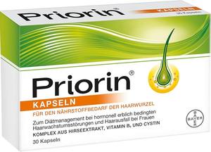 Cápsulas Veganas Priorin para el Crecimiento del Cabello y Prevención de la Caída - Fórmula 2 en 1 Hecha en Alemania - Product Image 4