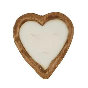 Grossiste ODM Bols à pâte en bois d'acacia brun rustique pour décorations d'anniversaire Bougie Verseur Bol à pâte rustique Fabriqué en Inde - Product Image 6