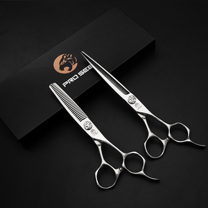 Kéo cắt tóc chuyên nghiệp cao cấp 6 7 inch, thép không gỉ 440C, kéo tỉa tóc kiểu gạc, kéo cắt tóc cho thợ cắt tóc - Product Image 1