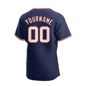 Camiseta de béisbol personalizada para hombres, Jersey de béisbol de Softball juvenil, color blanco, Jersey de béisbol ajustada, sublimación personalizada para equipo, nuevo estilo - Product Image 5