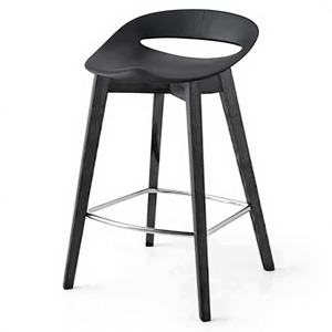 Taburete Fijo Moderno, Ergonómico, Confortable, Ecológico, Materiales Naturales, Diseño Elegante para Interiores Contemporáneos, Uso Escolar, 100% Ecológico - Product Image 1