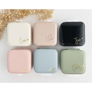 Joyero colorido moderno hecho a mano, soporte decorativo perfecto para tocador, dormitorio, tocador y uso de regalos de la India - Product Image 6