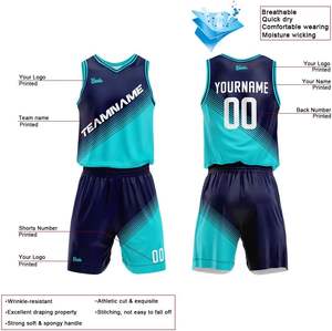 เสื้อบาสเก็ตบอลสำหรับผู้หญิงเสื้อบาสเก็ตบอลสีเขียวสไตล์ไทย - Product Image 3