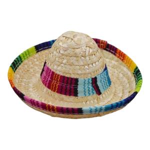 Wholesales High Quality Natural Festival Summer 2024 Mexican Straw Hats Adults and Children - Product Image 2