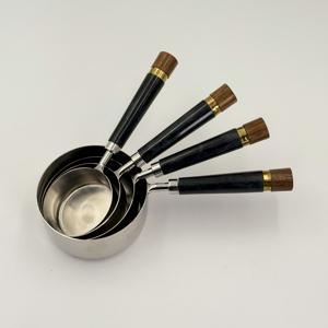 ถ้วยตวงสแตนเลส 202 คุณภาพสูง ขายส่ง ดีไซน์ทันสมัย ใช้งานได้หลากหลาย พร้อมหูจับแบบคลาสสิก - Product Image 3