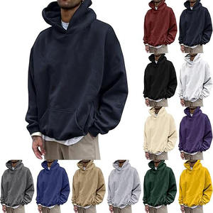 Nouveau style de sweats à capuche en coton lourd OEM Sweats à capuche pour hommes brodés avec logo personnalisé - Product Image 4