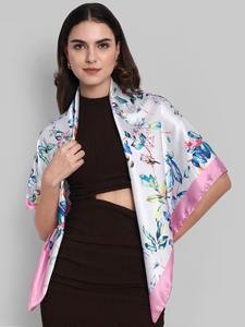 Tela de Pañuelo Estampada en Satén Personalizada con Etiqueta Blanca, Servicio OEM ODM para Eventos Promocionales, Marca y Marketing - Product Image 3