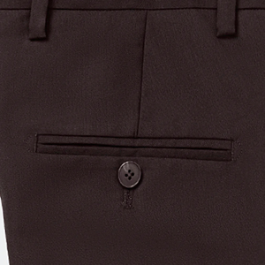 ชุดเดรสผ้าฝ้าย100% แบบสุภาพสำหรับผู้ชายกางเกงผ้าแคนวาสระบายอากาศได้ดีเอวขนาดกลางของหนัก - Product Image 5