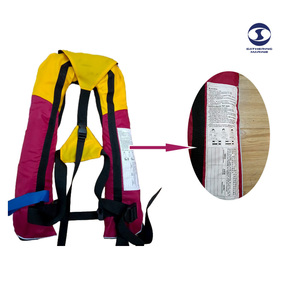 Giubbotto di Salvataggio Gonfiabile Multifunzionale Tipo 150N Staccabile per Sicurezza Marina - Product Image 4