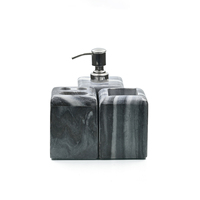 Ensemble d'accessoires de salle de bain en marbre naturel jaune MAE, élégant, moderne, durable, imperméable, décoration intérieure, fabriqué en Inde, prix de gros d'usine