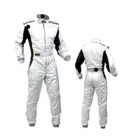 Combinaisons de course automobile ignifuges en Cordura 500D avec logo personnalisé, combinaisons de karting, vêtements de course moto et auto OEM ODM, vêtements de sport