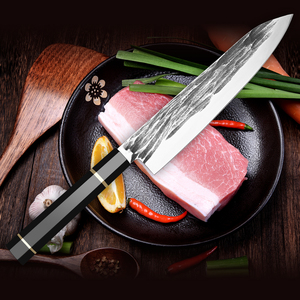 Venta al por mayor pedidos a granel personalizados OEM ODM Servicio Profesional de acero inoxidable cuchillo de Chef de cocina cuchillos de Chef cuchillo de Chef de cocina - Product Image 2