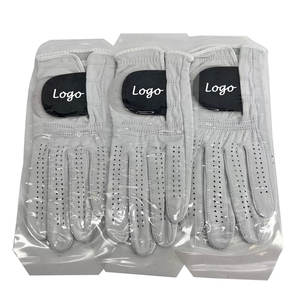 Guantes de golf antideslizantes para mano izquierda/derecha transpirables para hombre, logotipo personalizado, piel de oveja, cuero Cabretta para deportes, compra LH/RH Hand Golf - Product Image 6