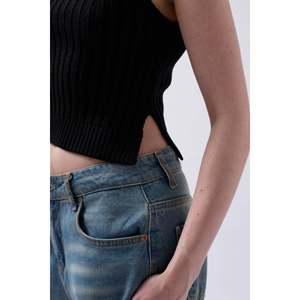 Tek Omuz Orgu Bluz - Rose - Rose - Product Image 5