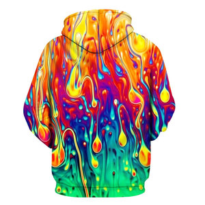Hoodie sans manches unisexe en polaire imprimé par transfert thermique, personnalisé, antibactérien, doux, léger, en polyester, pour le sport et l'entraînement, OEM - Product Image 2