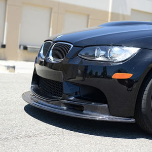 Nouveau pare-chocs avant en fibre de carbone de style AK2 pour 2008-2013 pour E92/E93 M3 uniquement, montage par vis, rétrofit/mise à niveau TW - Product Image 3