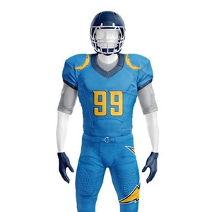 Uniforme de fútbol americano personalizable de alta calidad para jóvenes, pantalones de Jersey reversibles, números impresos transpirables cortos, nombres - Product Image 3