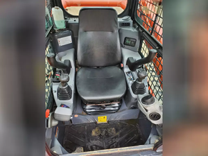 Kubota SVL75-2 Skid Steer <b>Loader</b> with Front End <b>Loader</b> <b>Backhoe</b> 4WD Automatic Crawler <b>Tractor</b> Gear Pump Components - Product Image 6