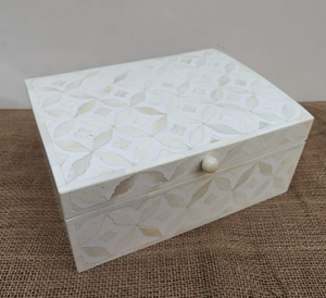 Joyero de hueso hecho a mano de lujo, producto hecho a mano personalizado, Animal pulido, estilo náutico, decoración del hogar - Product Image 2