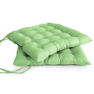 Coussins décoratifs en bambou texturé 40x40x5cm pour chaise, canapé, salle à manger - Ensemble de coussins de siège, coussins lombaires, coussins de siège - Product Image 4