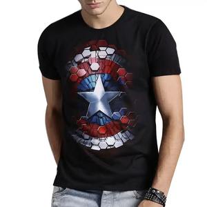 T-shirt surdimensionné régulier de haute qualité avec impression de logo personnalisé pour hommes en pur coton avec méthode d'impression numérique - Product Image 1