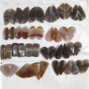 Paire d'agates naturelles de haute qualité Pierres précieuses en vrac de meilleure qualité d'un fournisseur de fabrication pour la vente en gros d'accessoires de bijoux - Product Image 4