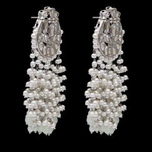 ชุดต่างหูทรงเรขาคณิตสีทองคุณภาพสูงสำหรับผู้หญิงชุดเครื่องประดับห่วงทองเหลืองตามสั่งสำหรับเป็นของขวัญ - Product Image 3