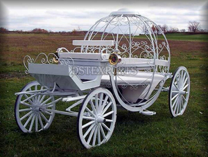 Princesse cendrillon chariot avec LED éclairé nouveau mariage éclairé cendrillon chariot à cheval LED éclairé scintillant chariot à cheval - Product Image 5