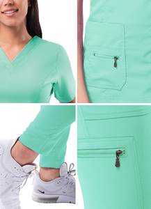 Uniformes médicos para mujer, conjuntos de uniforme de enfermera para Hospital, servicio Oem, gran oferta - Product Image 3