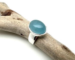 Aqua Chalcedony Oval Cut Diamond 925 Sterling Silver <b>Statement</b> <b>Ring</b> Handmade Classic Boho Wedding Jewelry <b>for</b> <b>Women</b> <b>for</b> Parties - Product Image 4