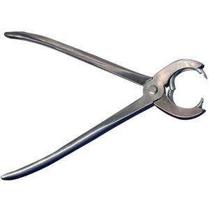 Applicateur d'anneau vétérinaire en acier inoxydable de qualité professionnelle pour poinçon de nez de manipulation de vache de taureaux de bétail - Product Image 1