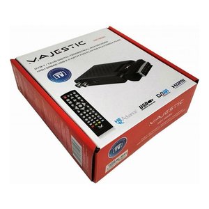 Dvb T2 Decoder 663N Black Media Player 13x6.4x2.2 Cm <b>Set</b> <b>Top</b> <b>Box</b> - Product Image 2