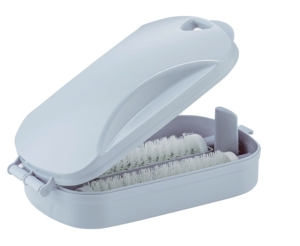 Cepillo para Quitar Migas de Alfombras FANATIK YF.572, Ecológico, de Plástico, para Limpieza del Hogar, Rodillo para Mesa, Recolector de Polvo y Suciedad de 2 Filas - Product Image 1