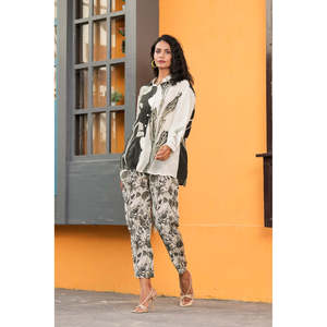 <b>Linen</b> Two-Piece Matching <b>Set</b> for Women-Trendy Monochrome Co-ord Sizes XXS-XS - Product Image 4