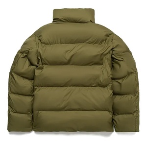Chaqueta Acolchada de Invierno Personalizada para Hombre, Tela de Lona, 100% Poliéster, Secado Rápido, Ecológica, Cuello Alto, Cierre de Cremallera, OEM - Product Image 6