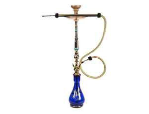 Cachimbas de Latón Macizo Tipo Curvo de Lujo Farida Platinum con Grabado Profundo a Mano y Técnica de Laca, Hechas a Medida - Product Image 6