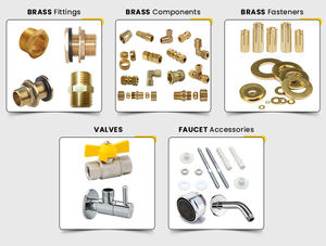 Type de filetage multiple (BSP/BSPT) Inserts PPR en laiton pour raccords de tuyauterie PPR ISO 9001:2015 Certifié véritable qualité réputée - Product Image 6