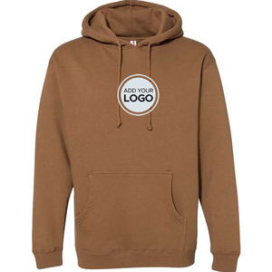 8.5 oz., molleton 80/20 coton/polyester mélangé avec face 100% coton, 20 sweatshirts à capuche simples - Product Image 2