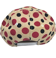 Casquette de baseball en coton personnalisable à 6 panneaux, broderie 3D, fermeture à boucle métallique, design unisexe, pour sports de plein air et thèmes animaux/fêtes
