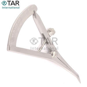 Pied à coulisse en acier inoxydable Castroviejo mesure graduée dentaire 0 40mm chirurgie chirurgicale orthodontie chirurgie buccale - Product Image 2