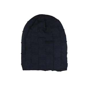 Bonnet d'hiver en tricot épais, bord retroussé, logo tissé, nœuds, intérieur doux, texture de fil épais, camouflage, argyle, respirant - Product Image 1