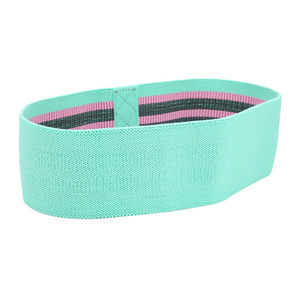 Bandes de résistance unisexes à boucle en tissu hautement élastique avec logo personnalisé Jeu de bandes de cercle d'exercice physique OEM/ODM en caoutchouc pour services - Product Image 4