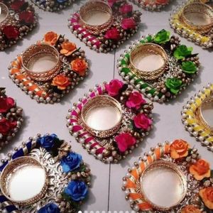 Multi Color Wedding Event Purpose Diwali Diya Gift Wedding Radiance Multicolor Diya Gift Set for Love-filled Moments - Product Image 6