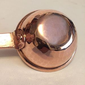 ช้อนตวงทองแดงแบบค้อนใหม่สำหรับทำอาหารและอบสำหรับใช้ในครัวที่บ้านมีขนาดแตกต่างกันถ้วยตวงและช้อน - Product Image 4